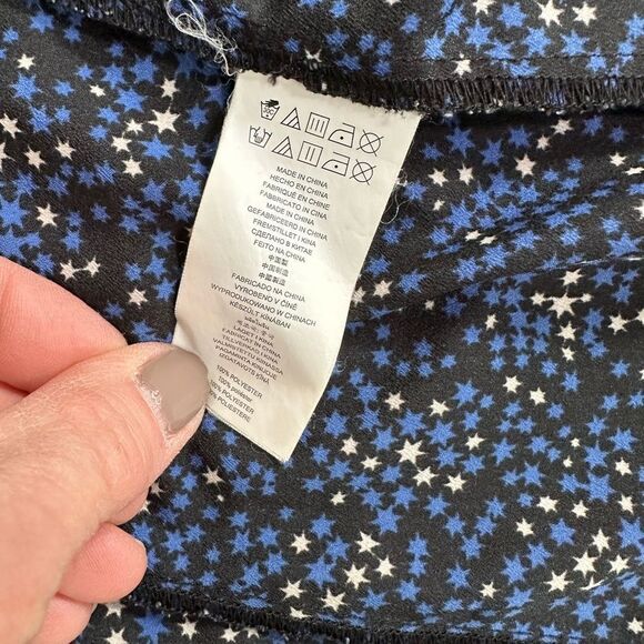 Michael Kors Women's Star Lock Zip Shirt Size S - Picture 4 of 8